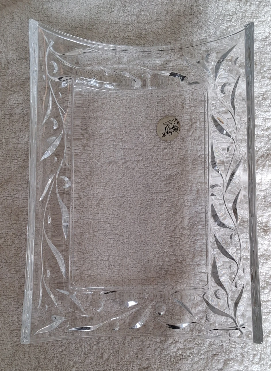 Cristal d'Arques 'Feuille' Picture Frame - photo 4