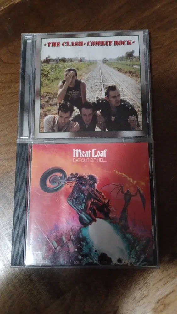Mixed CDs: The Clash, Meat Loaf & more image indicator(4)