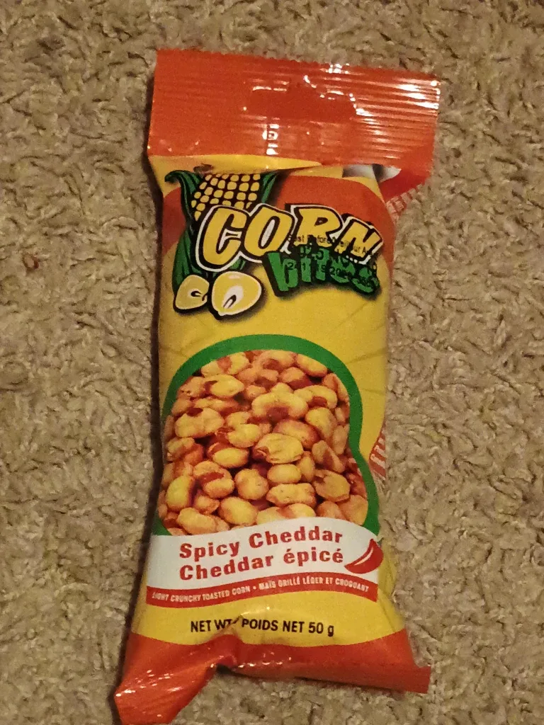 Corn Bits Spicy Cheddar - 50g