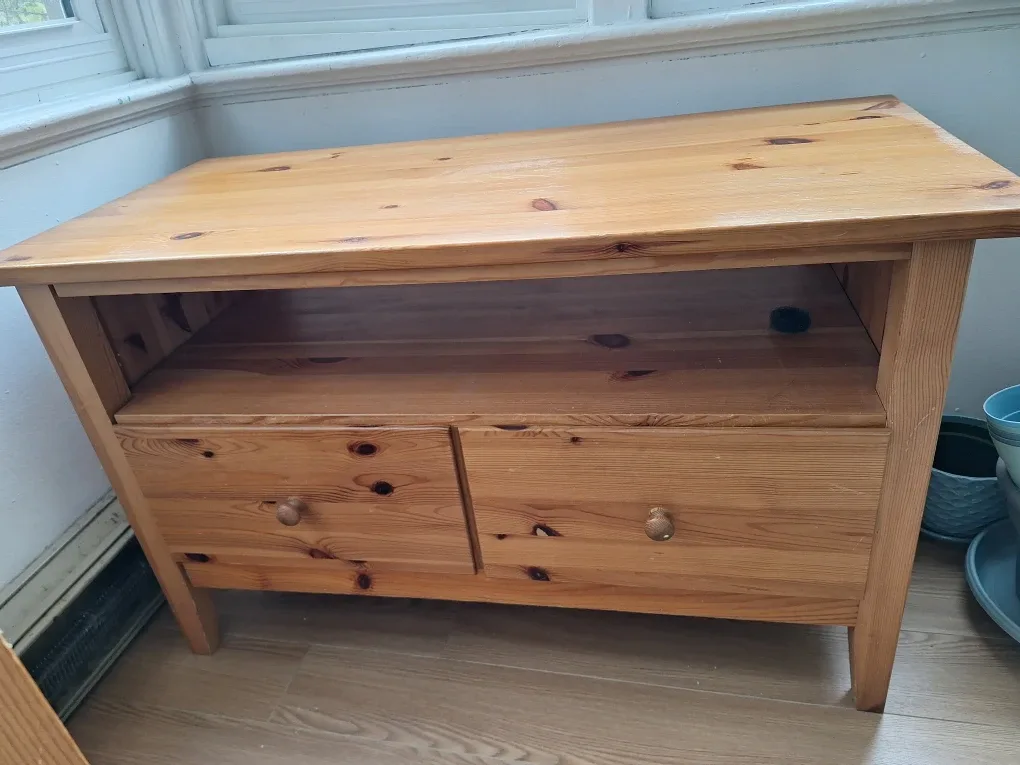 Wood TV Stand with Drawers image indicator(6)