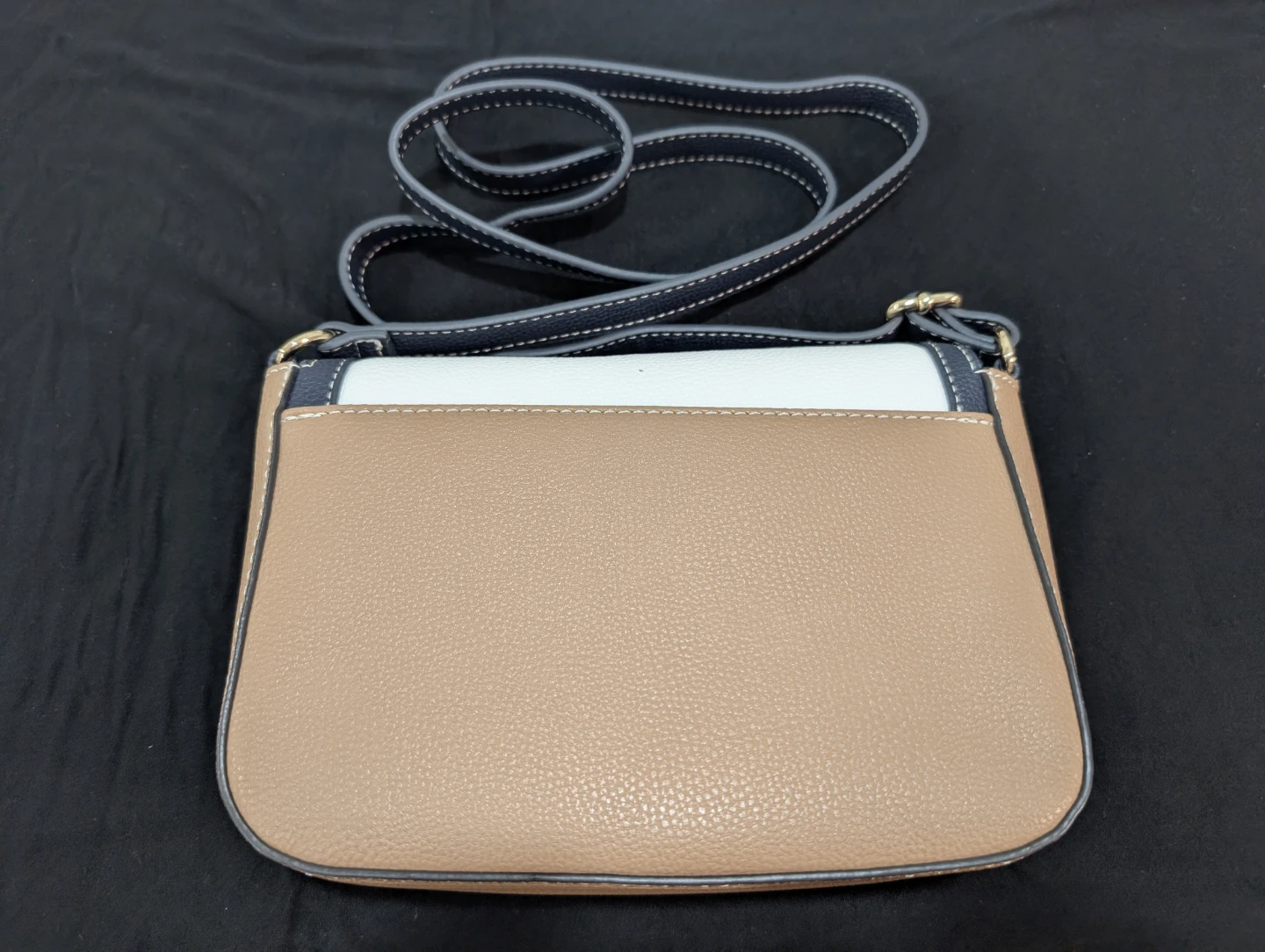Tommy Hilfiger Crossbody Bag - Tan, White, Blue - photo 3
