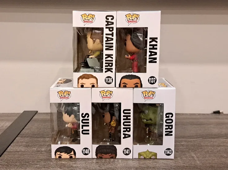 🌌 Star Trek Original Series 🌌 Captain Kirk Khan Sulu Uhura Gorn image indicator(2)