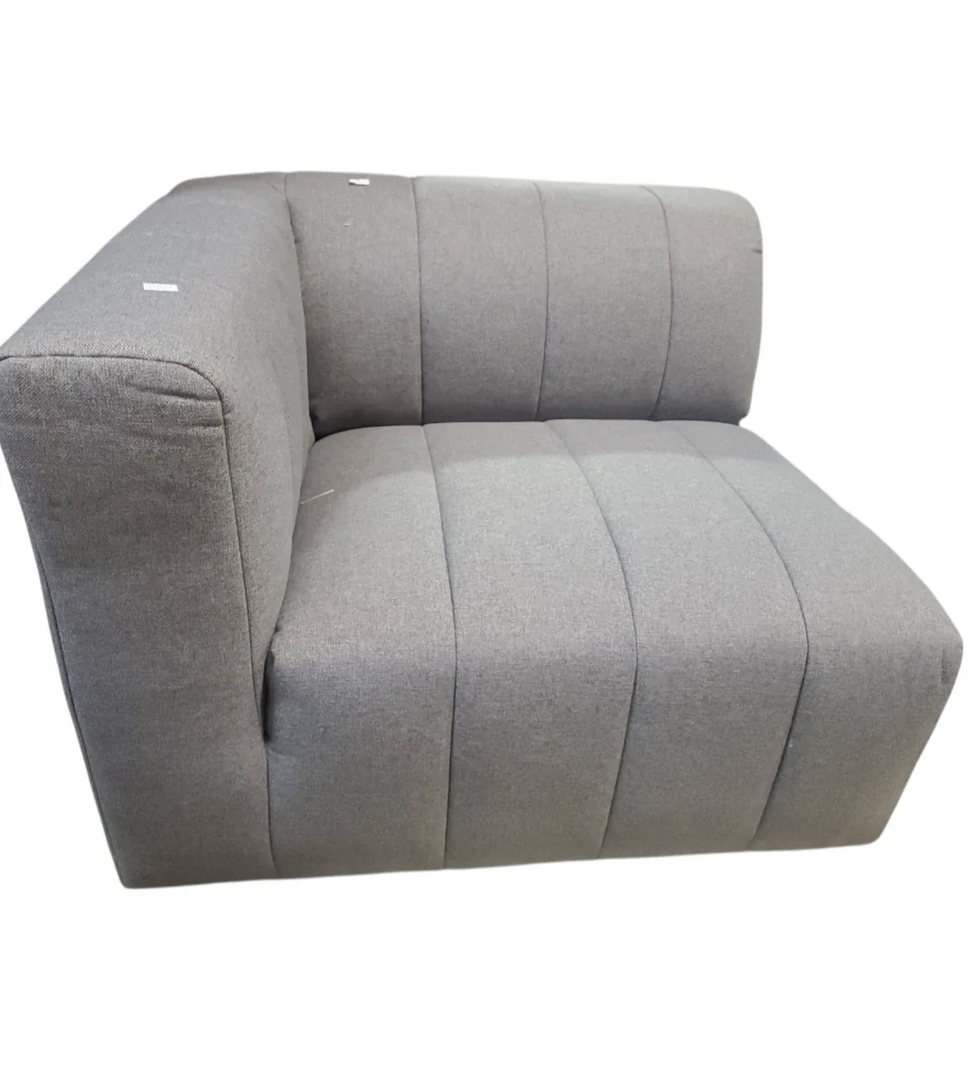 Moe’s Home Collection Lyric Left-Arm Chair & Ottoman – Grey image indicator(4)