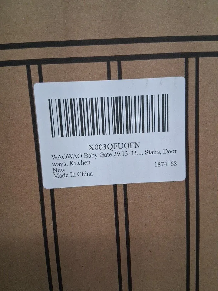 Baby Gate Extra Wide Pressure Mounted - 29" - 33" image indicator(3)