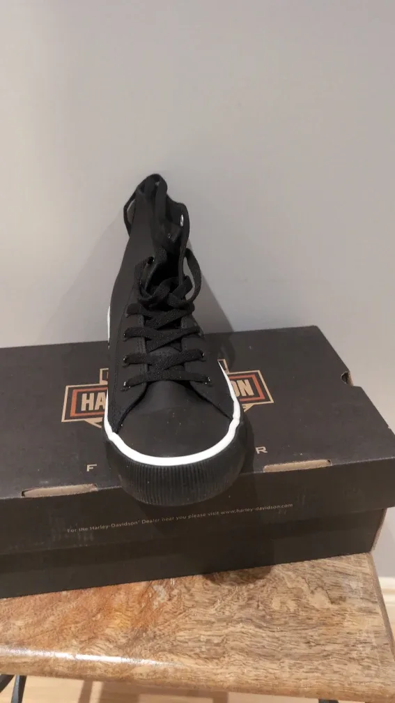 Harley-Davidson Baxter High-Top Sneakers, Size 9.5 image indicator(3)