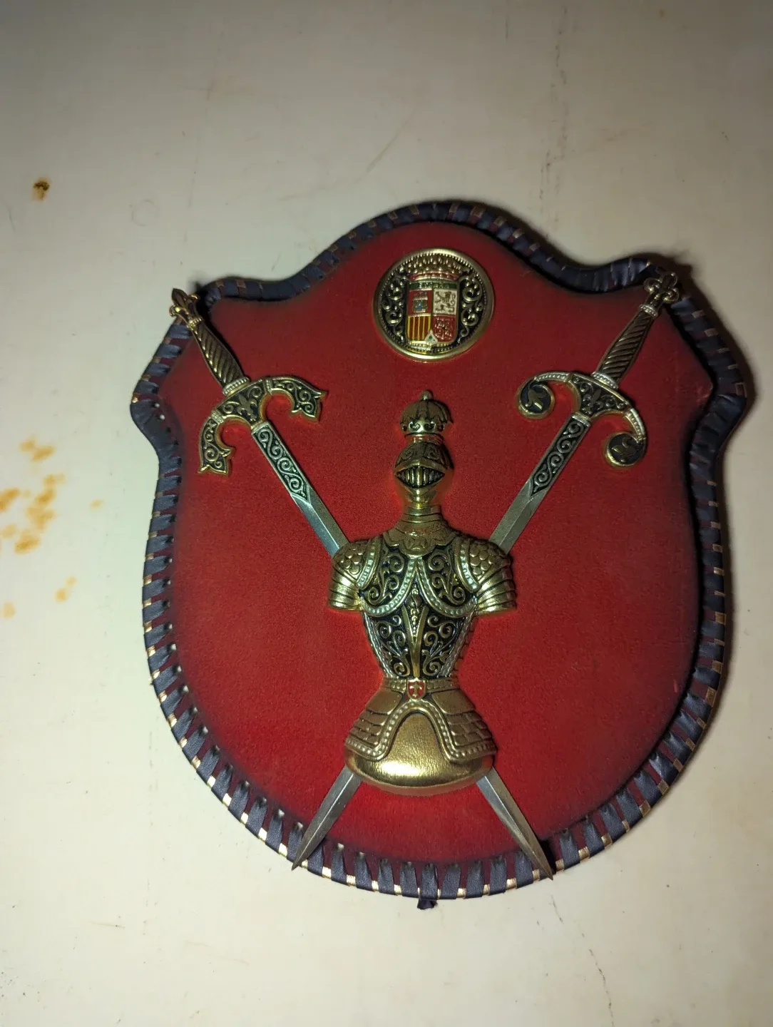 Vintage Decorative Shield with Swords thumbnail