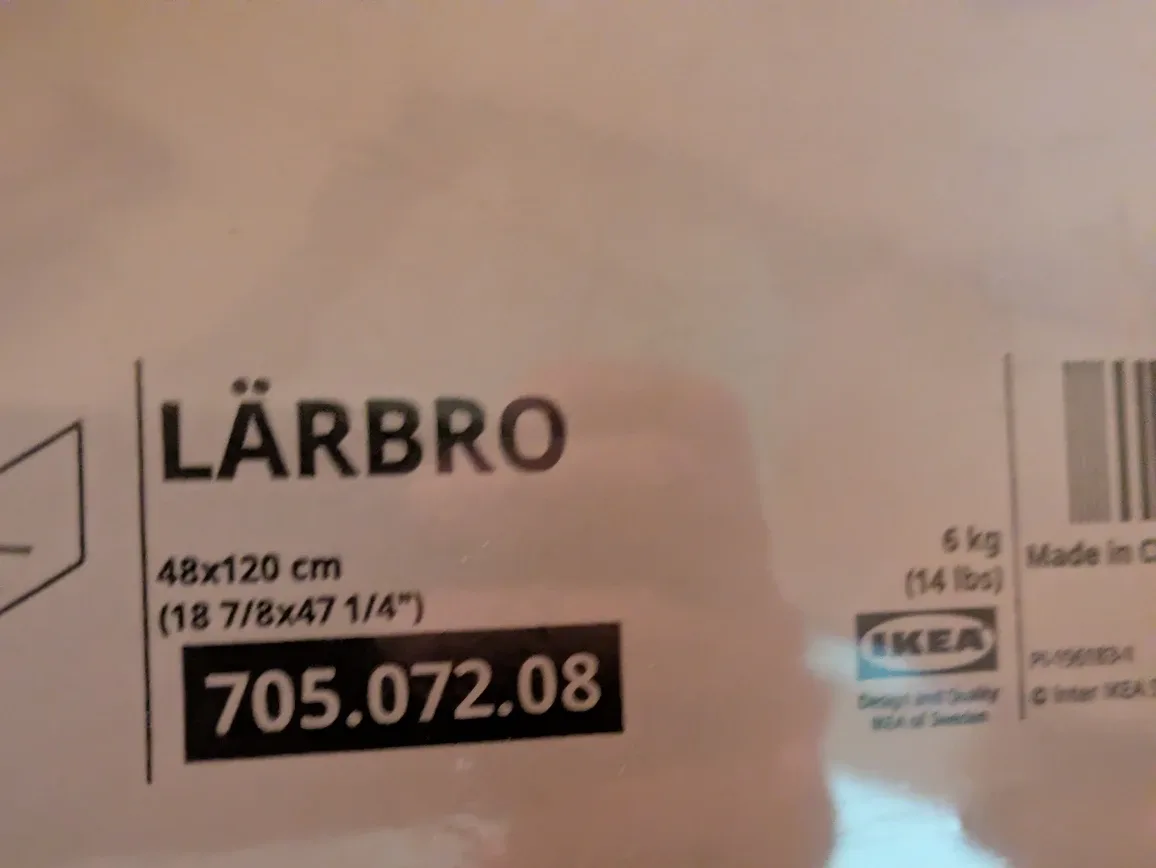 New- IKEA LÄRBRO Mirror 48x120cm image indicator(2)