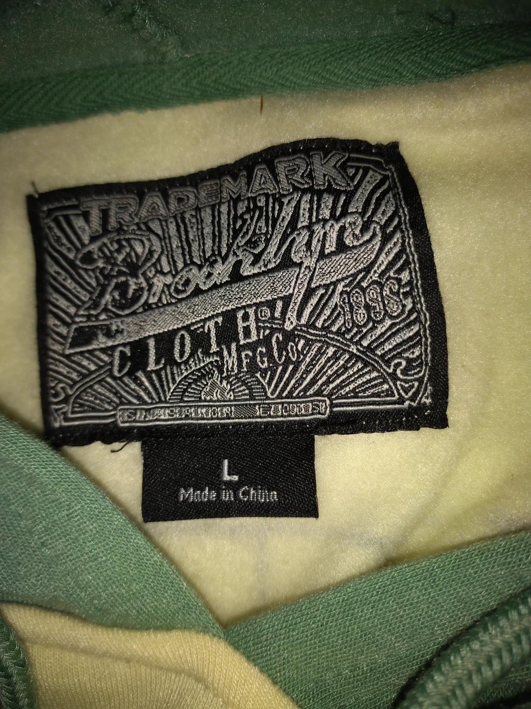 Brooklyn Cloth Colorblock Hoodie - Size L - photo 3