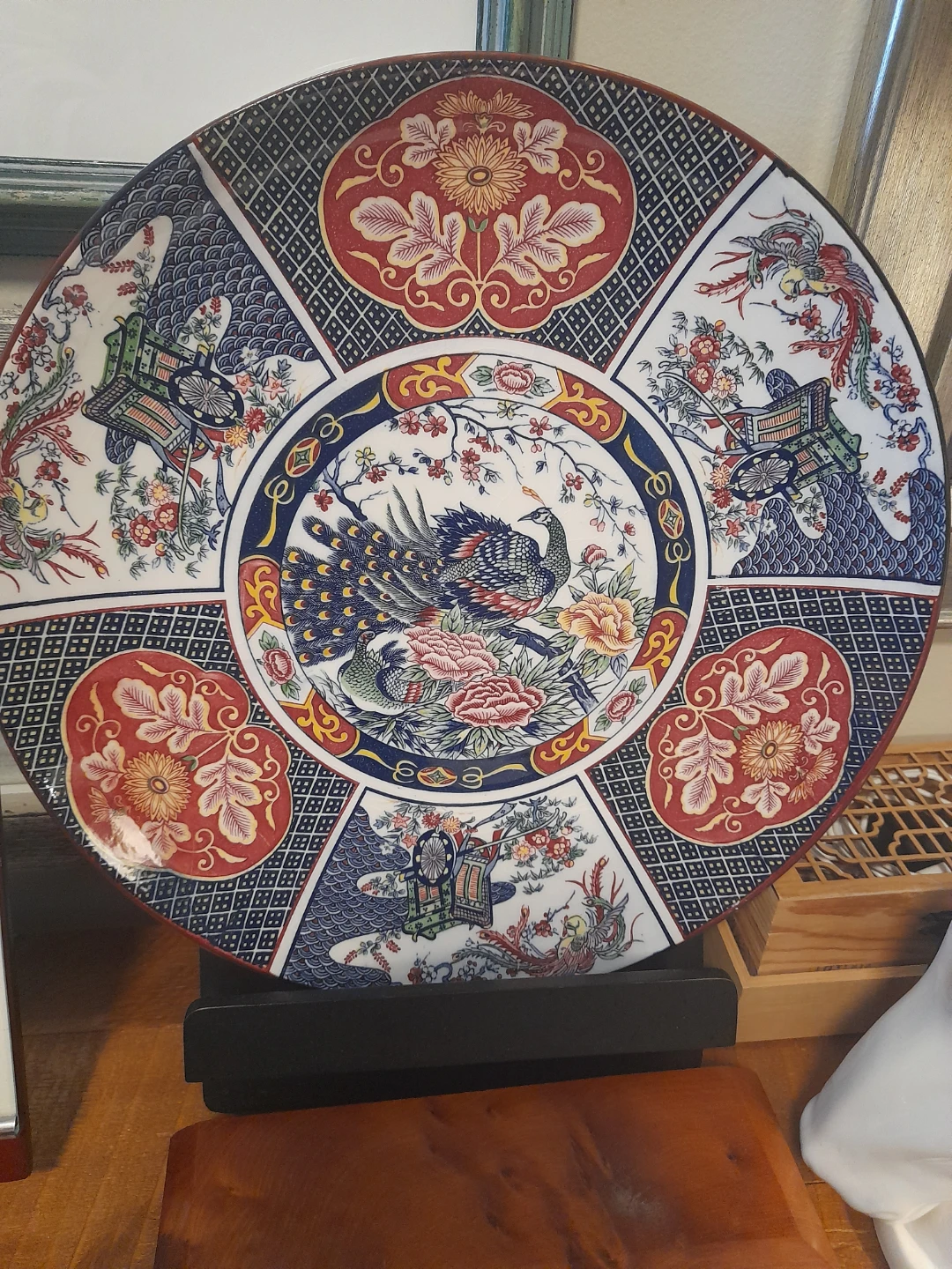 Decorative Peacock Plate - photo 2
