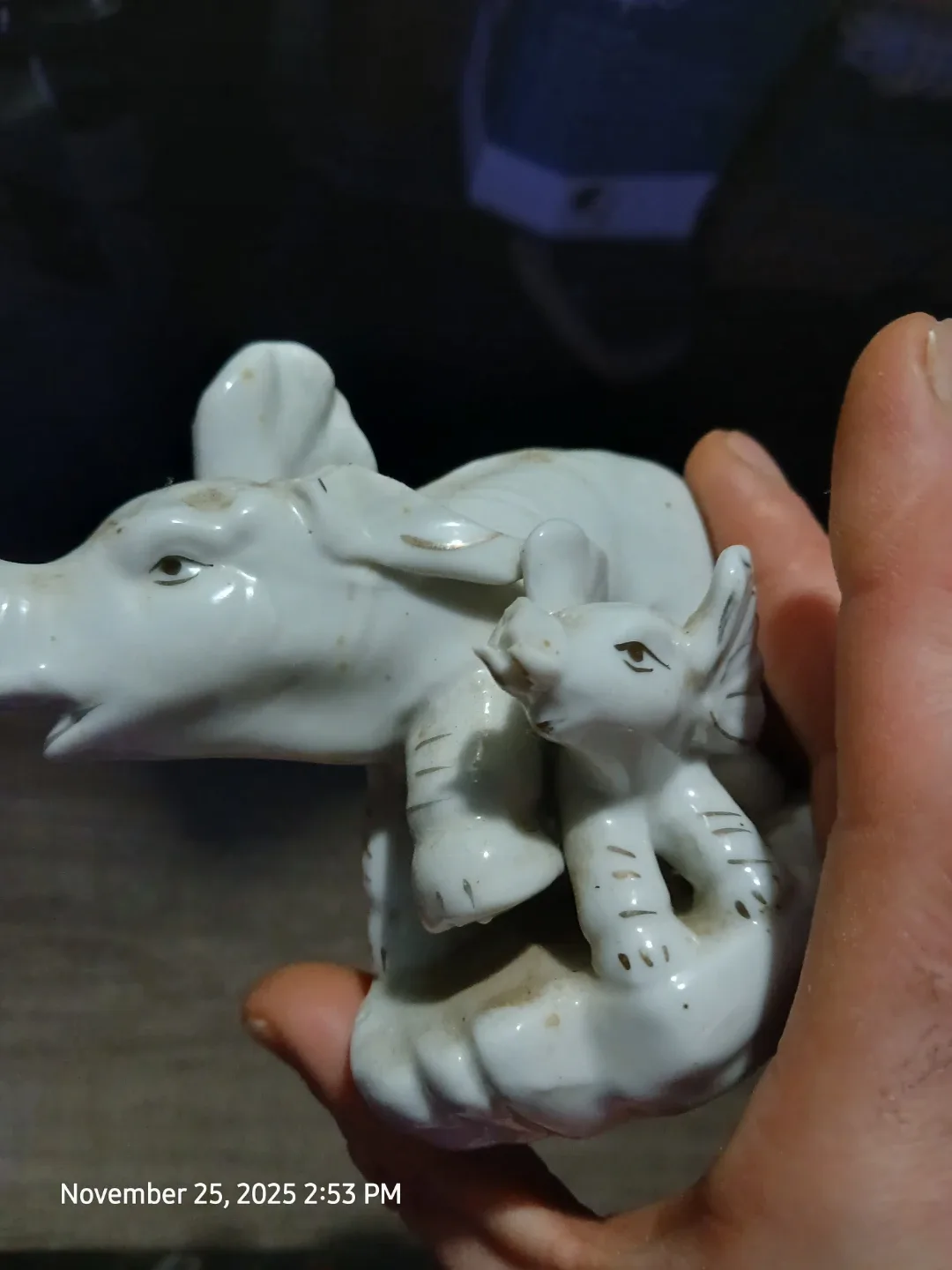 Vintage Elephant Figurine