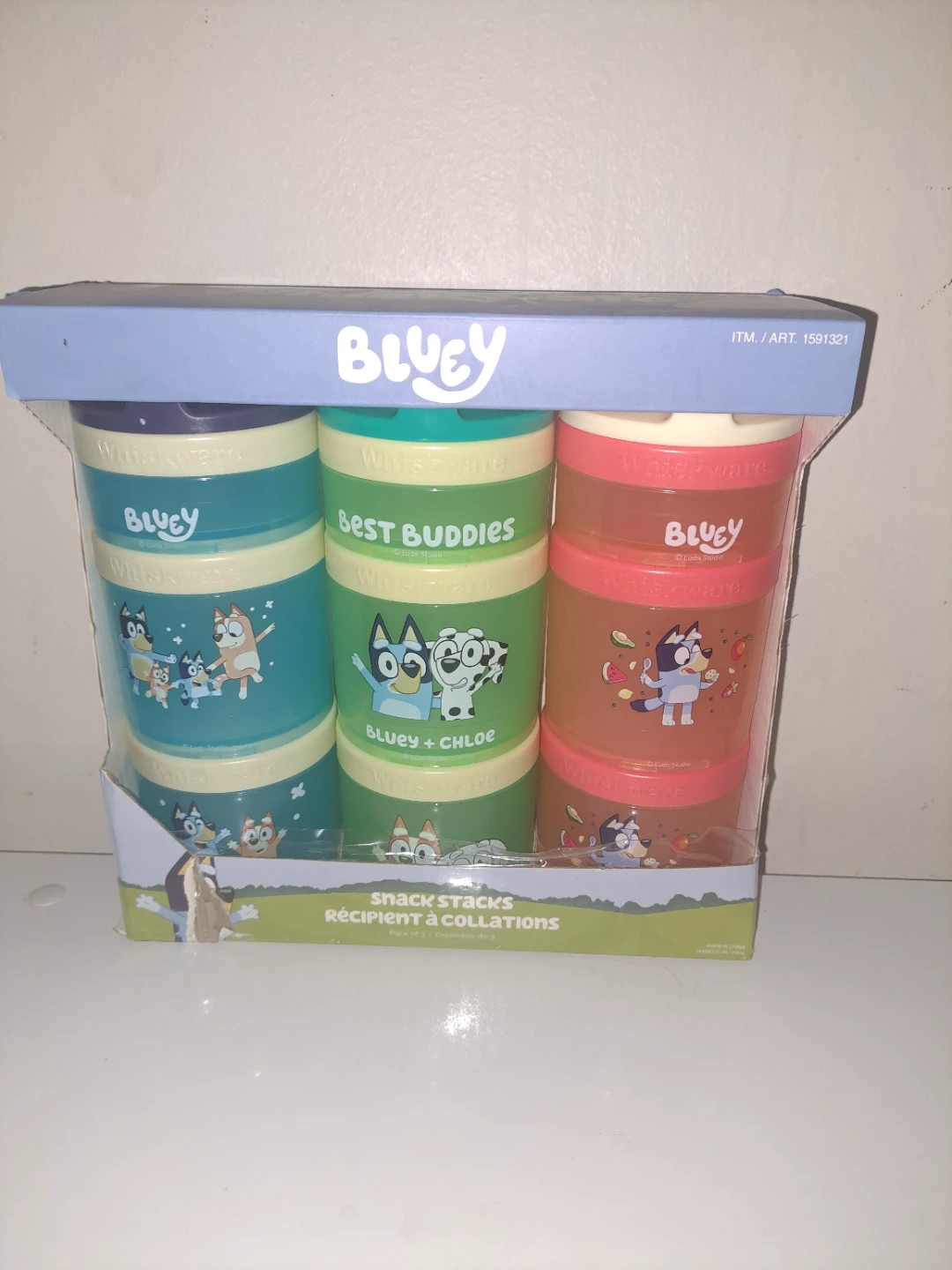 Bluey Snack Stacks - New in Box