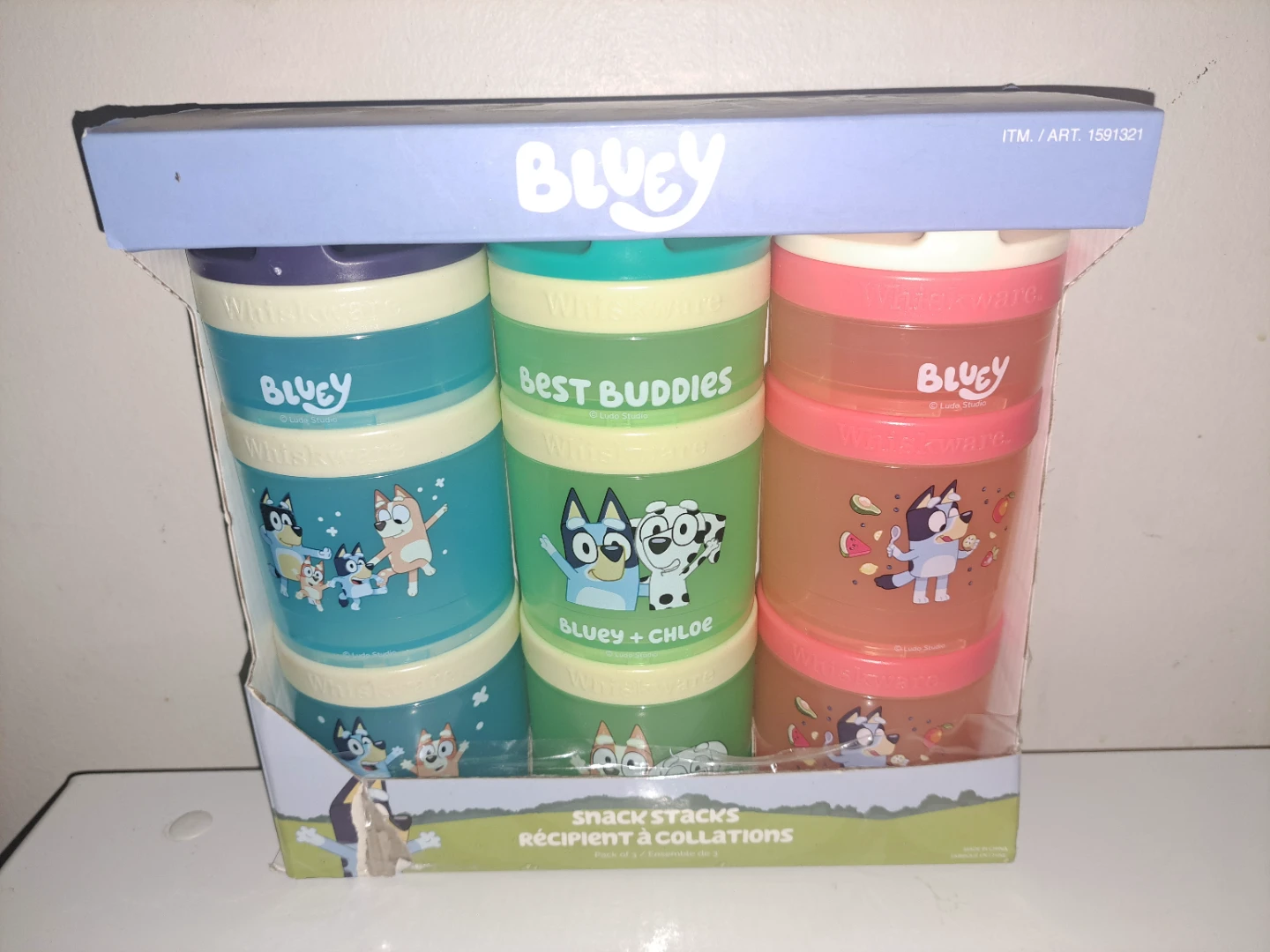 Bluey Snack Stacks - New in Box - photo 2