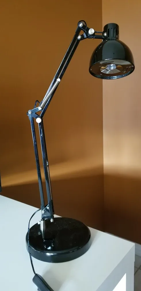 Black Adjustable Desk Lamp