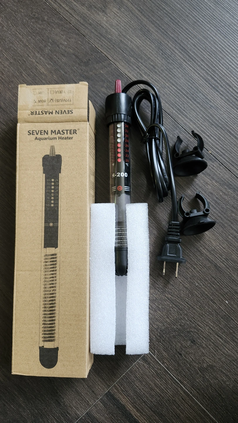 SEVEN MASTER H-200 Aquarium Heater 50W
