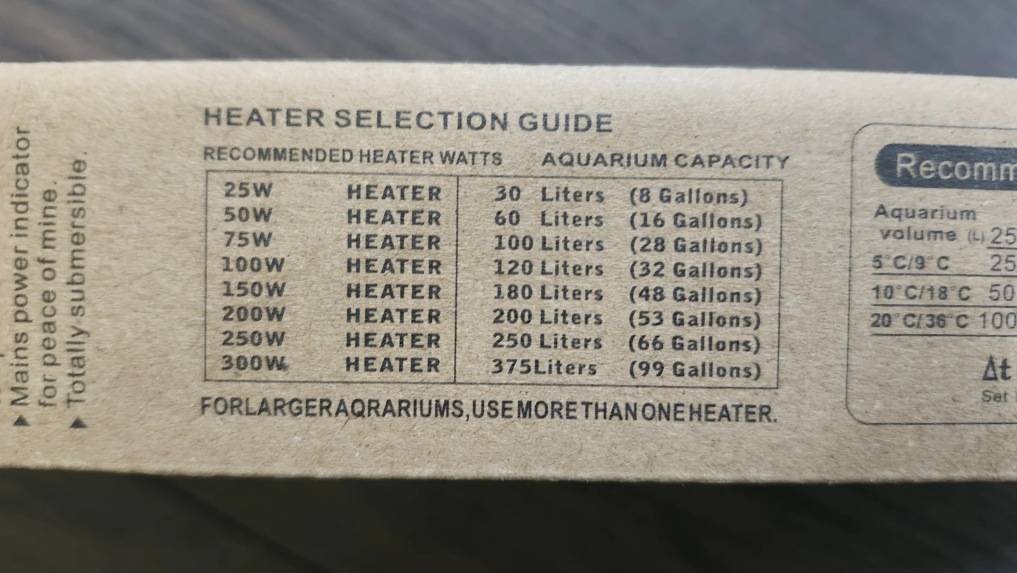 SEVEN MASTER H-200 Aquarium Heater 50W - photo 2