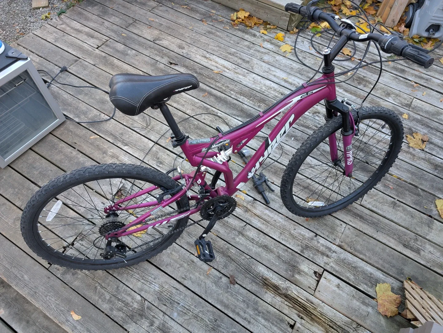 Bear Mountain Hyper 21 Speed Purple Bike For Sale 🥕 image indicator(3)