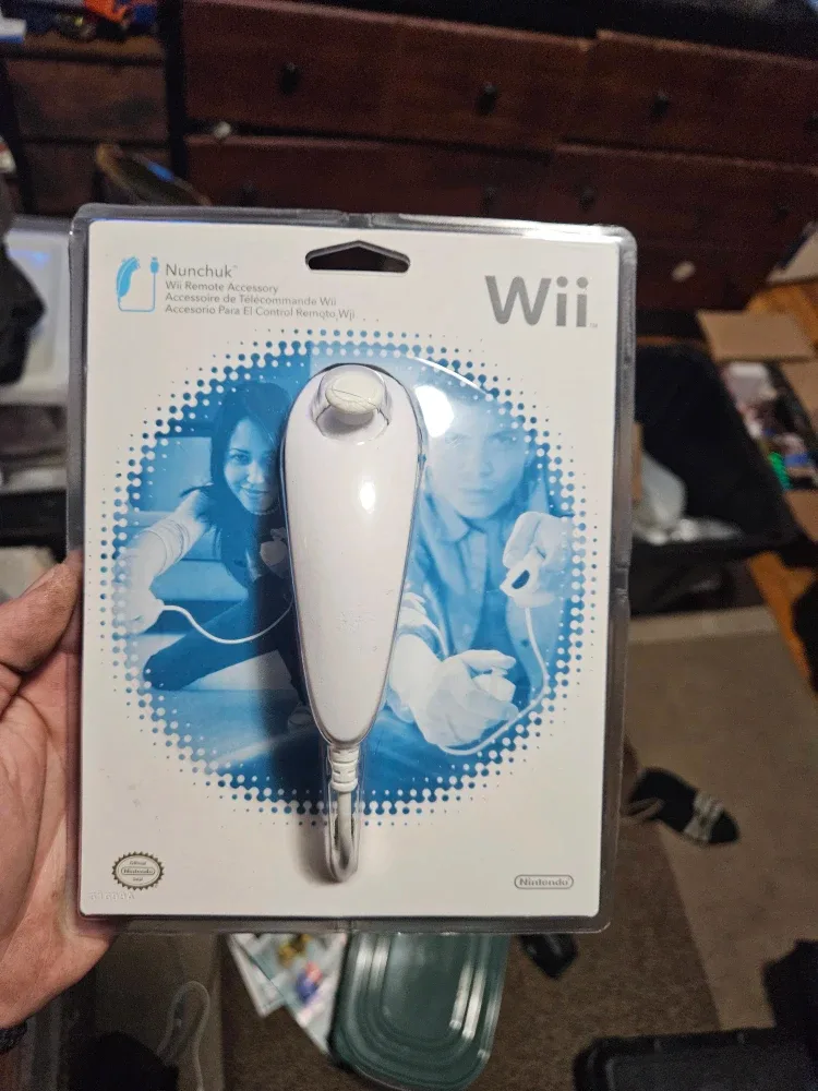 New Nintendo Wii Nunchuk Controller Accessory