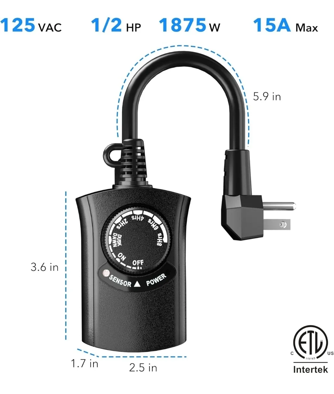 Outdoor Light Timer - New! image indicator(3)