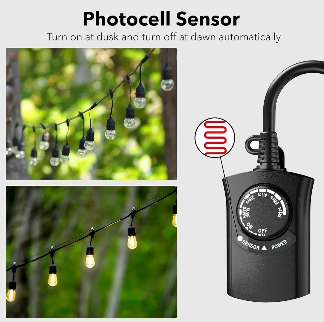 Outdoor Light Timer - New! image indicator(4)