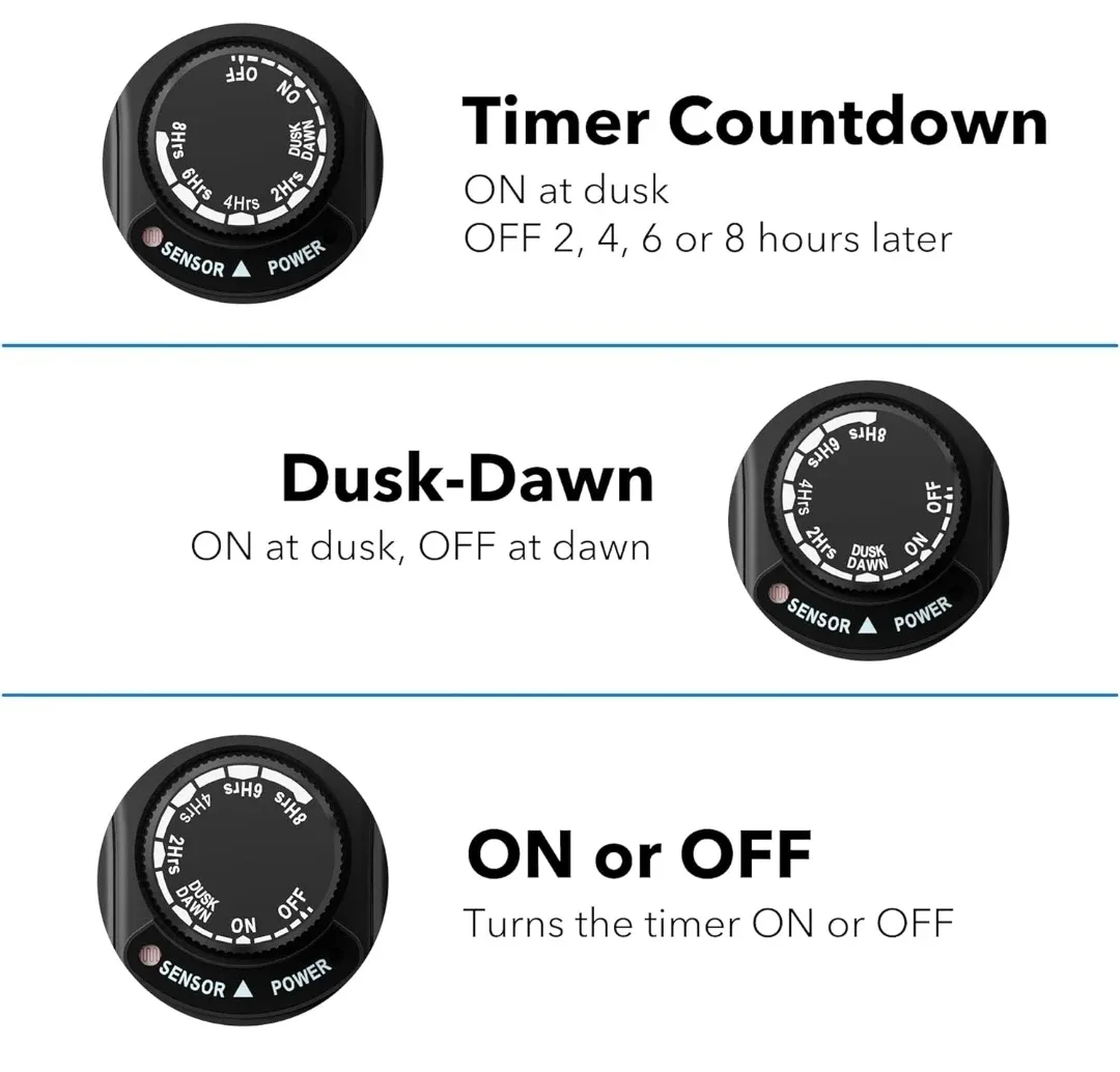 Outdoor Light Timer - New! image indicator(6)