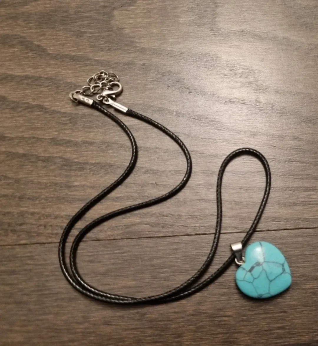 Green Heart Necklace