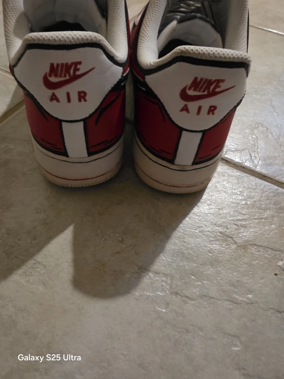 Nike Af1 Cartoon Custom Sneakers and af1 custom Louis Vuitton