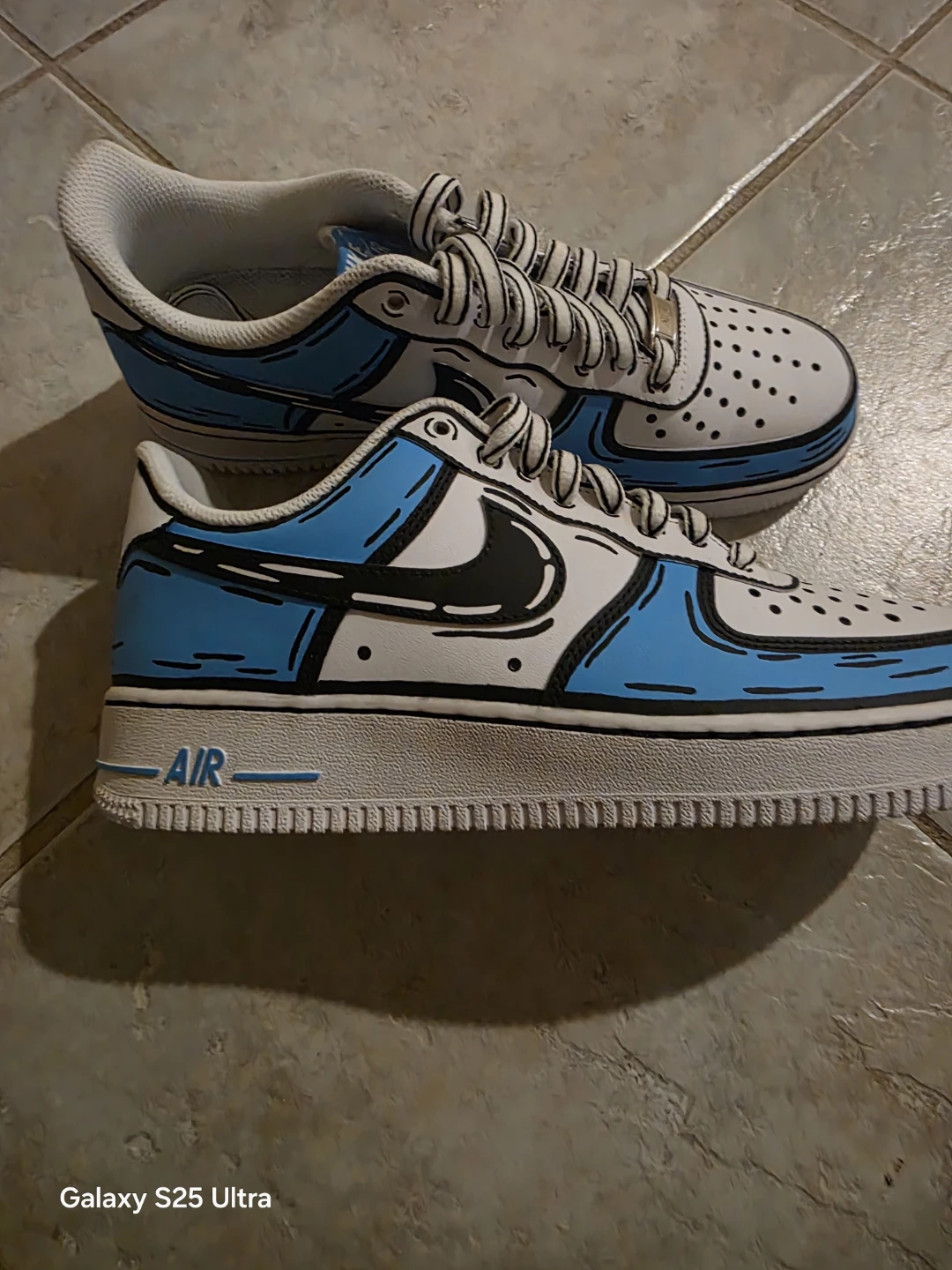 Nike Af1 Cartoon Custom Sneakers and af1 custom Louis Vuitton - photo 5