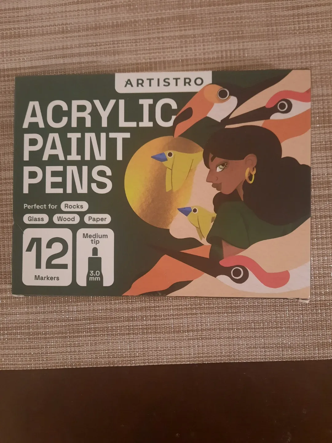 Artistro Acrylic Paint Pens - 12 Markers thumbnail