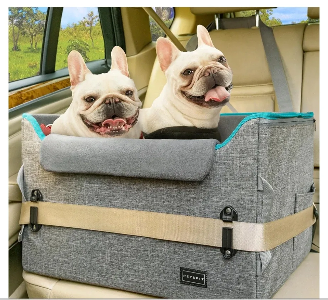 PETSFIT Dog Car Seat - Grey image indicator(8)