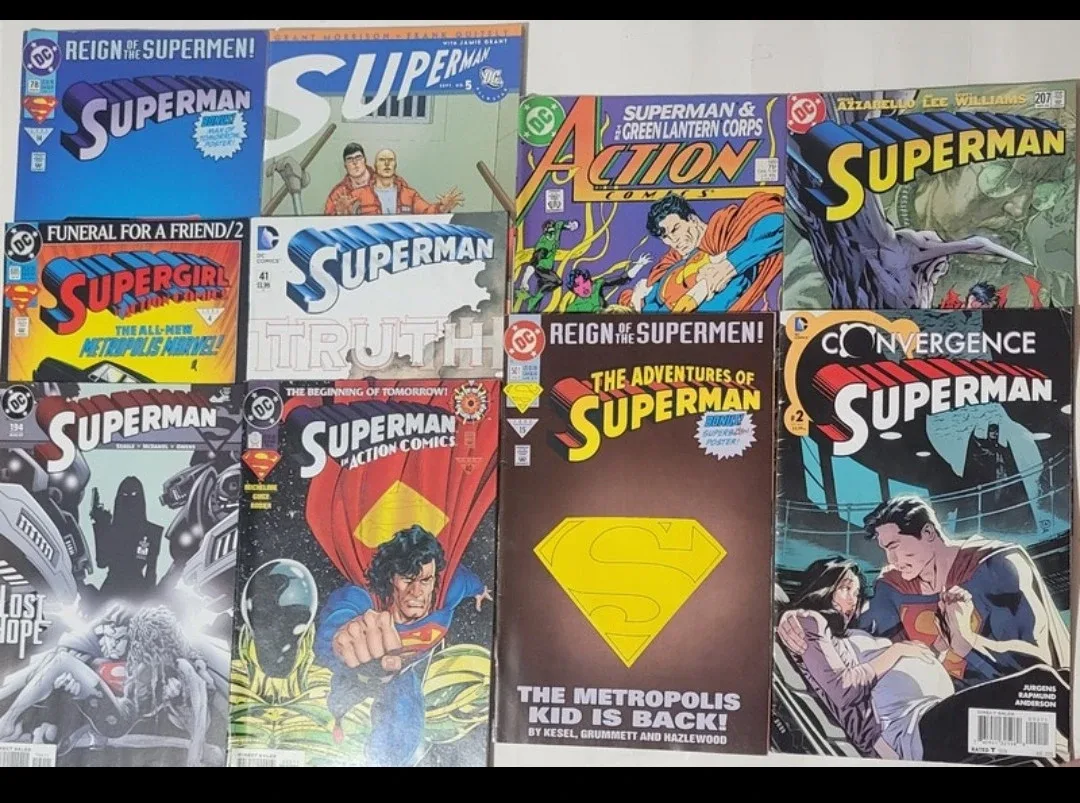 Mixed Lot of Superman, X-Men, Tom & Jerry Comics for
