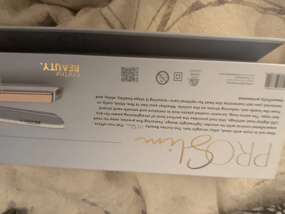 Cortex Beauty Pro Slim Flat Iron - New in Box! image indicator(8)