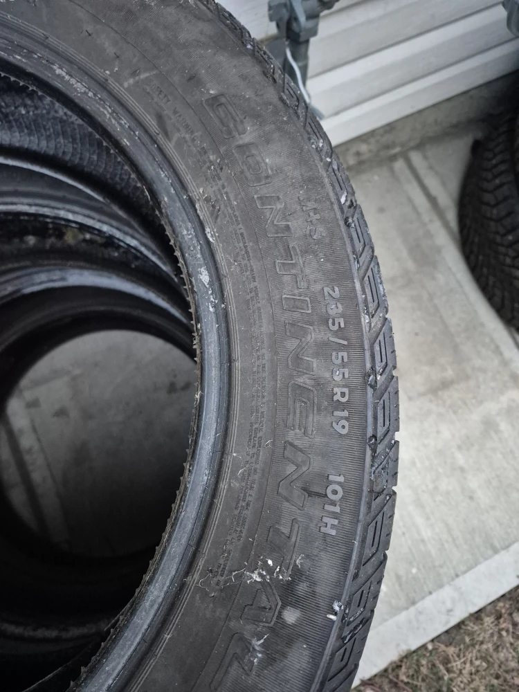 Continental Cross LX Sport 235/55R19 set of 4 Tire - photo 4