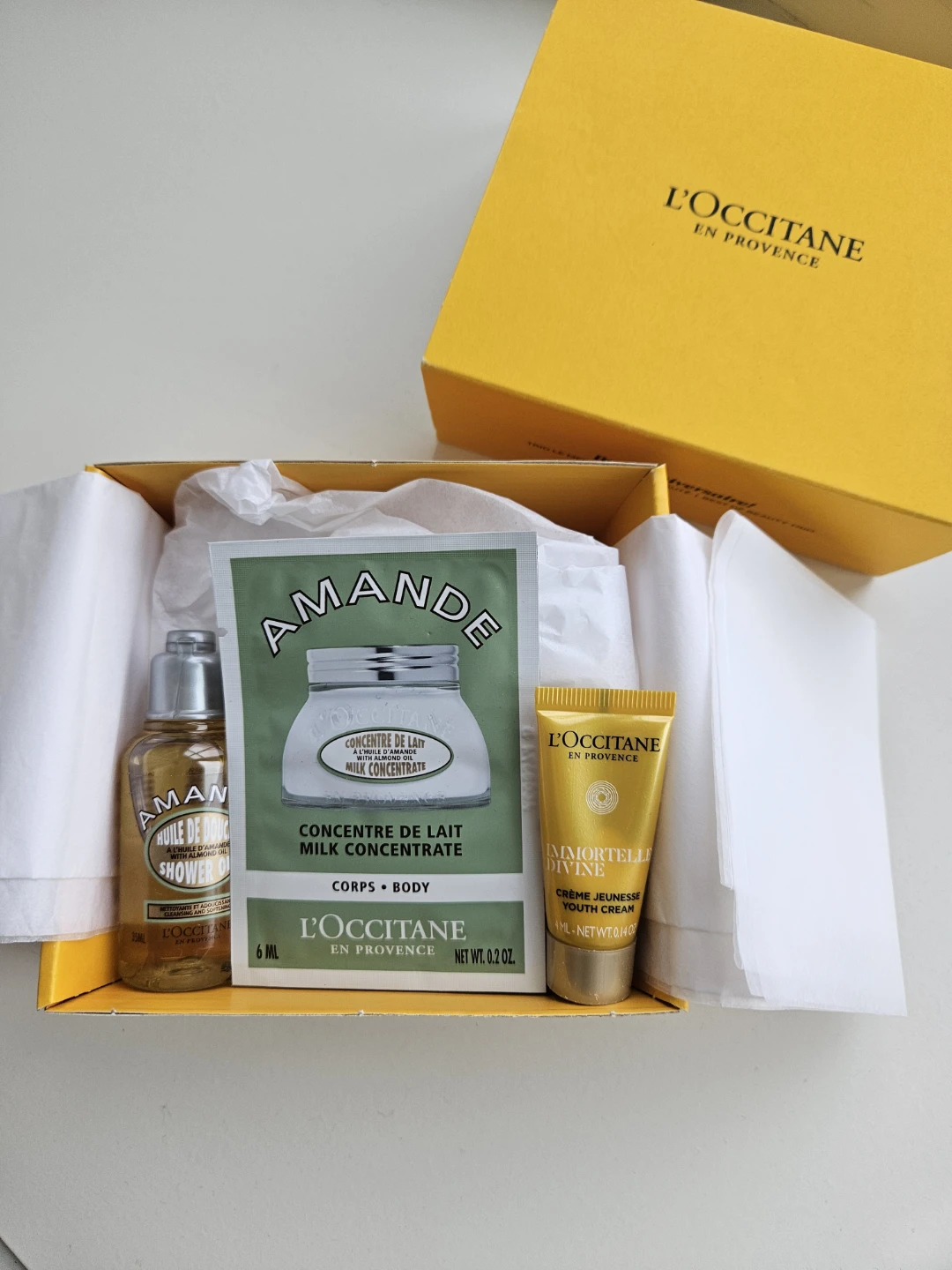 L'occitane gift box