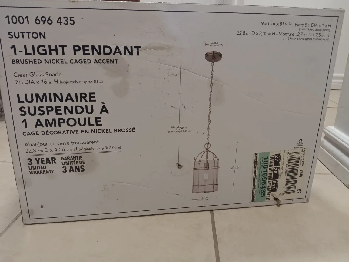 CEILING LIGHT PENDANT image indicator(2)