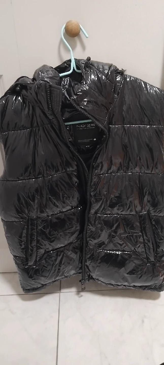 Noize Cruelty-Free Black Puffer Vest - Size M/M