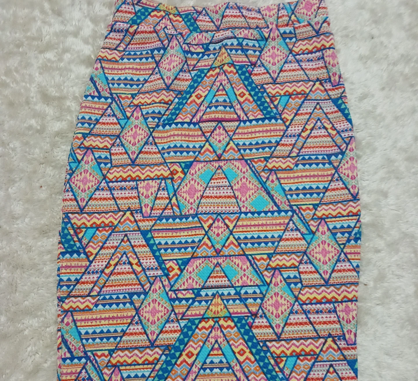Patterned Pencil Skirt thumbnail