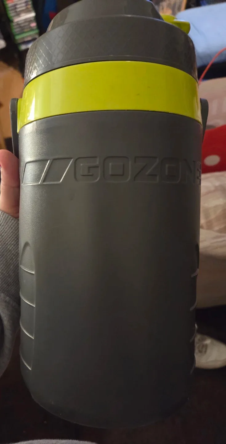 GOZONE Water Bottle - Grey & Yellow