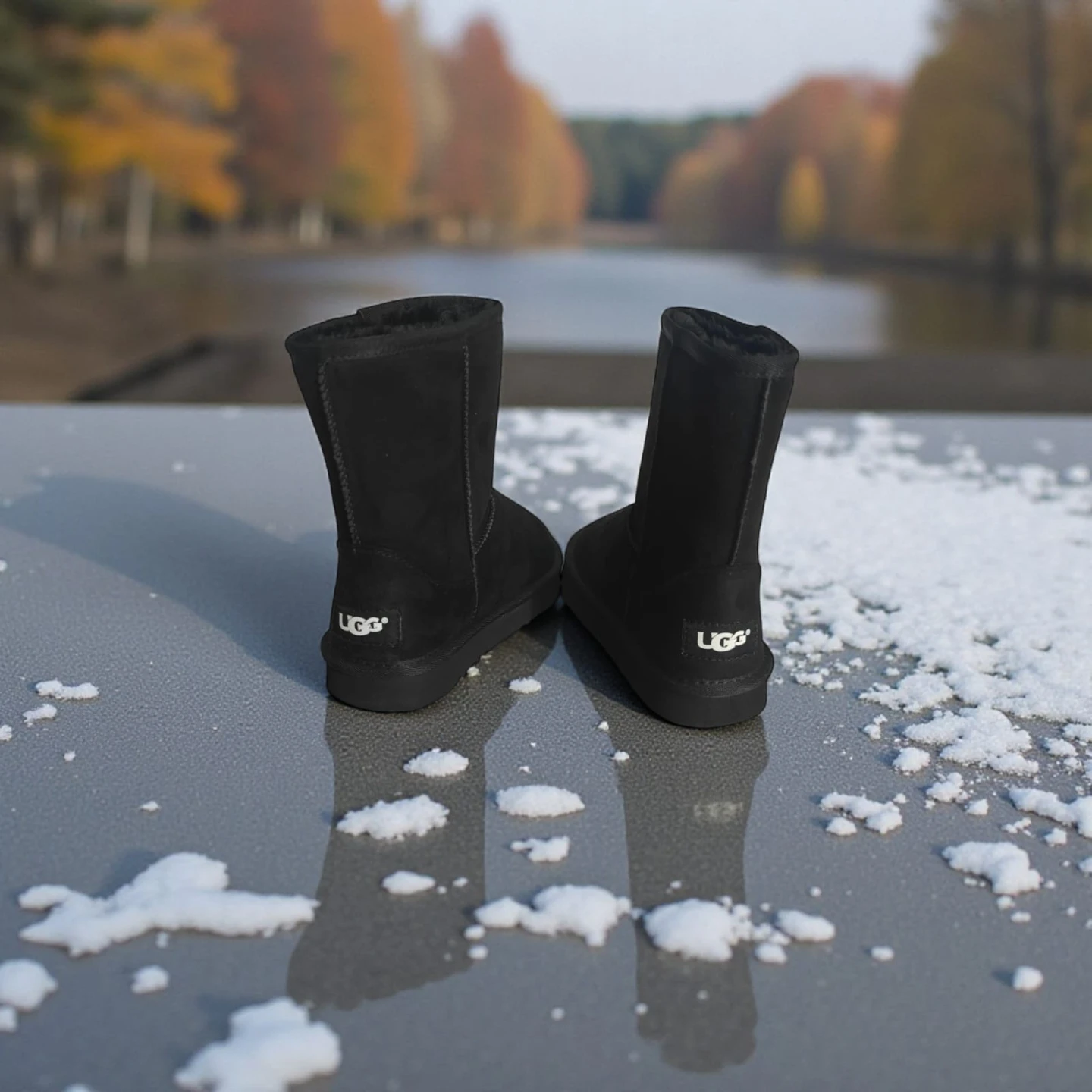 UGG Classic Short Boots - Black - photo 3