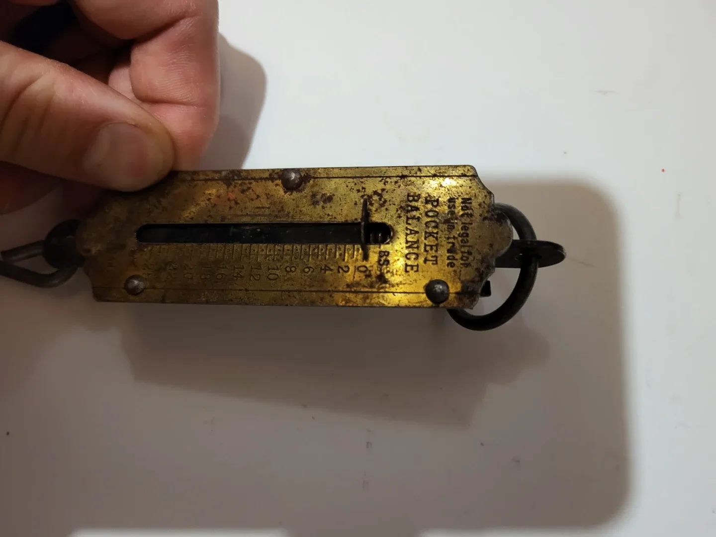 Antique Brass Scale image indicator(3)