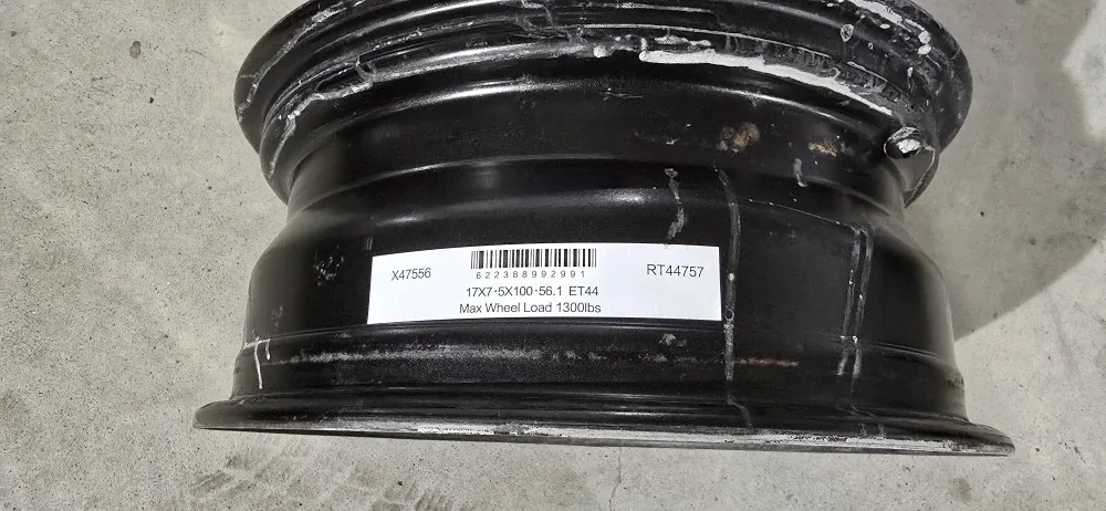 Two wheels 17x7-5x100-56.1 ET44 Steel Wheel image indicator(3)