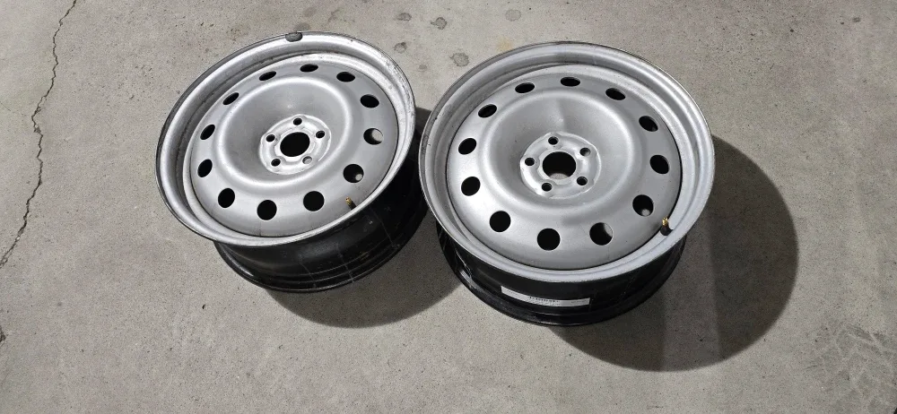 Two wheels 17x7-5x100-56.1 ET44 Steel Wheel image indicator(4)