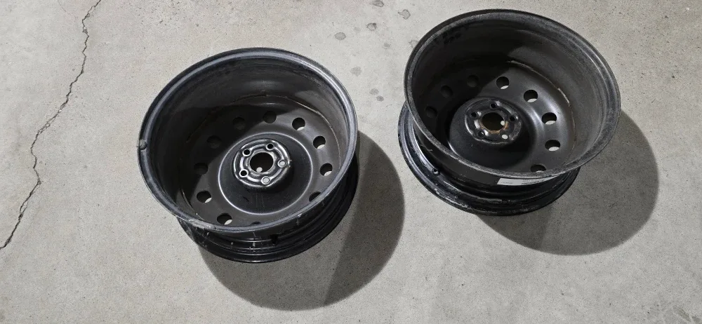 Two wheels 17x7-5x100-56.1 ET44 Steel Wheel image indicator(5)