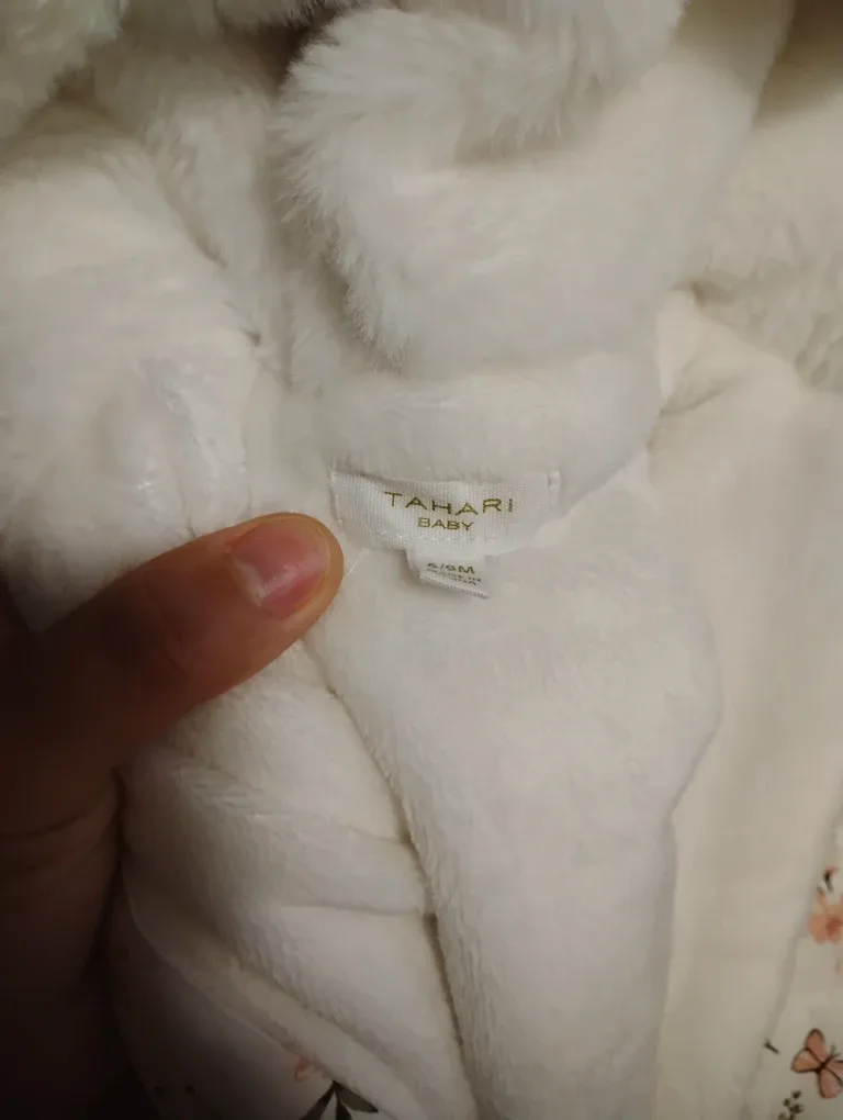 Tahari Baby Floral Snowsuit image indicator(3)