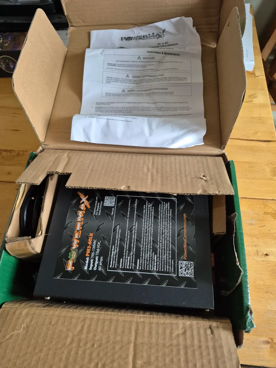 PowerMax PM3-60LK 60 Amp Power Converter image indicator(5)