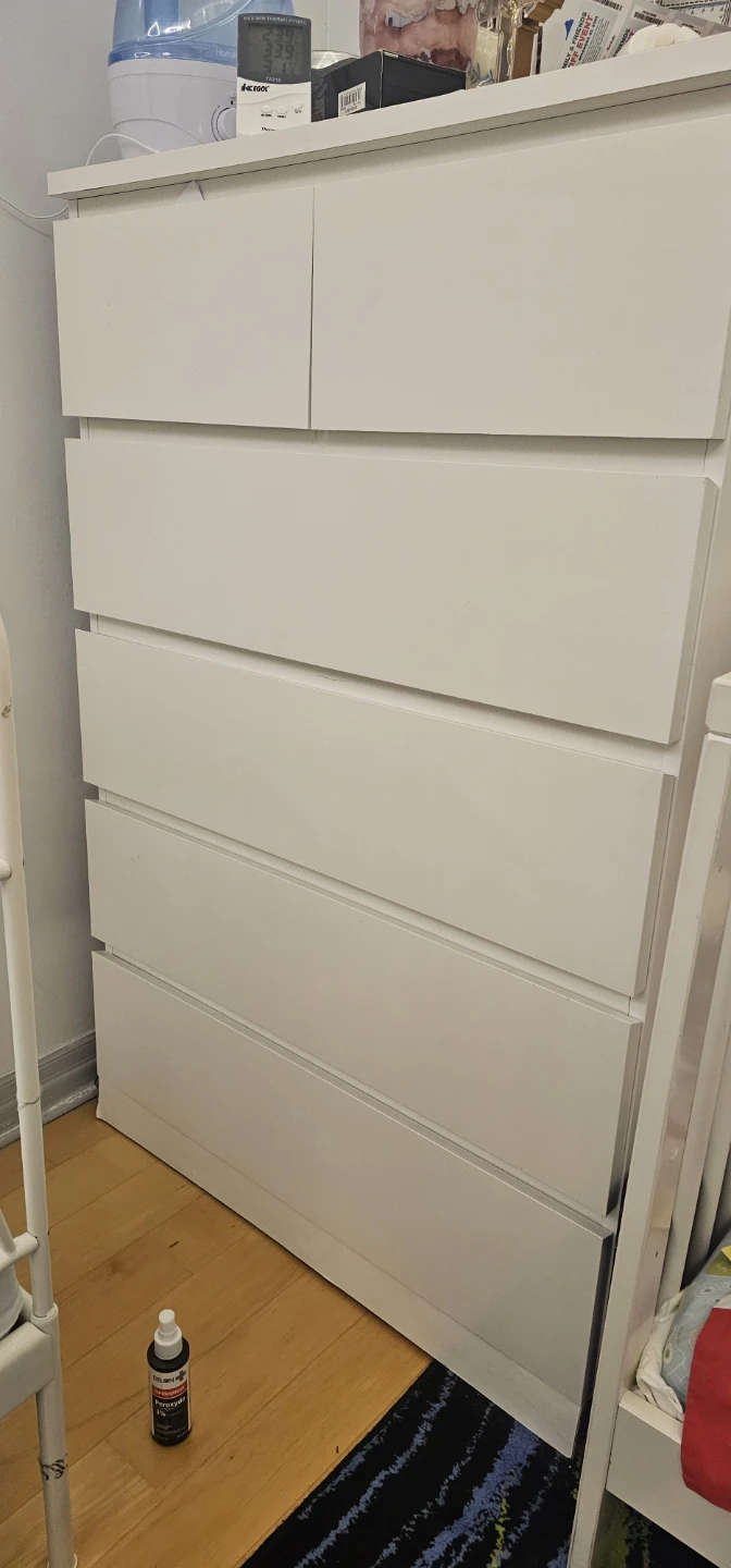 IKEA STORLINTA 6-Drawer Chest - White - photo 2