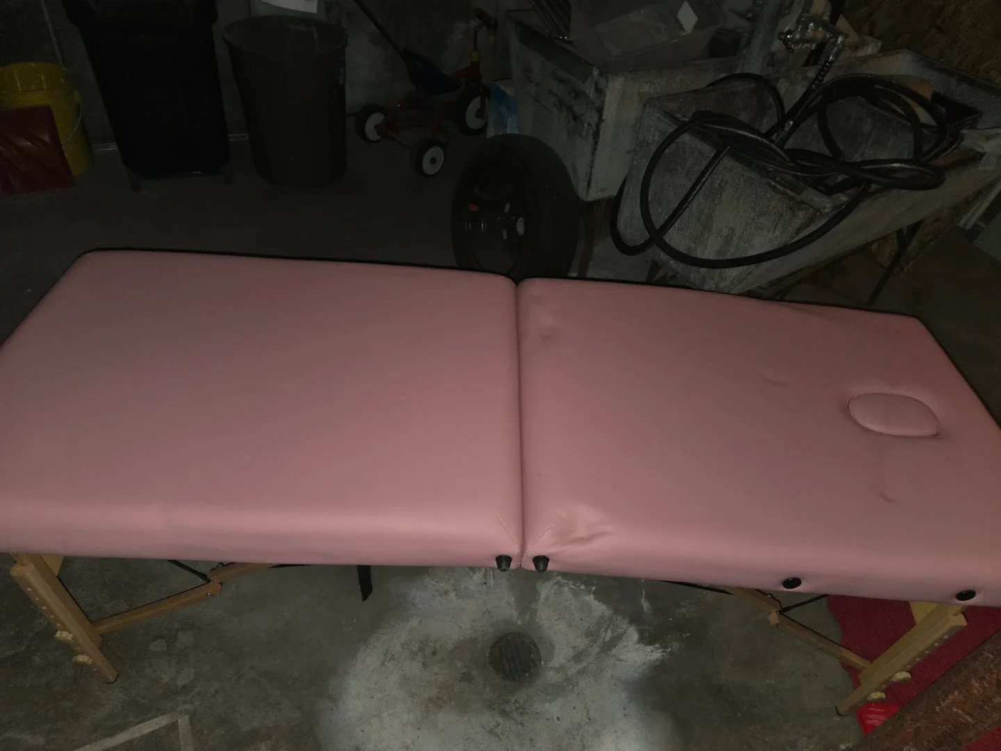 Pink Portable Massage Table thumbnail