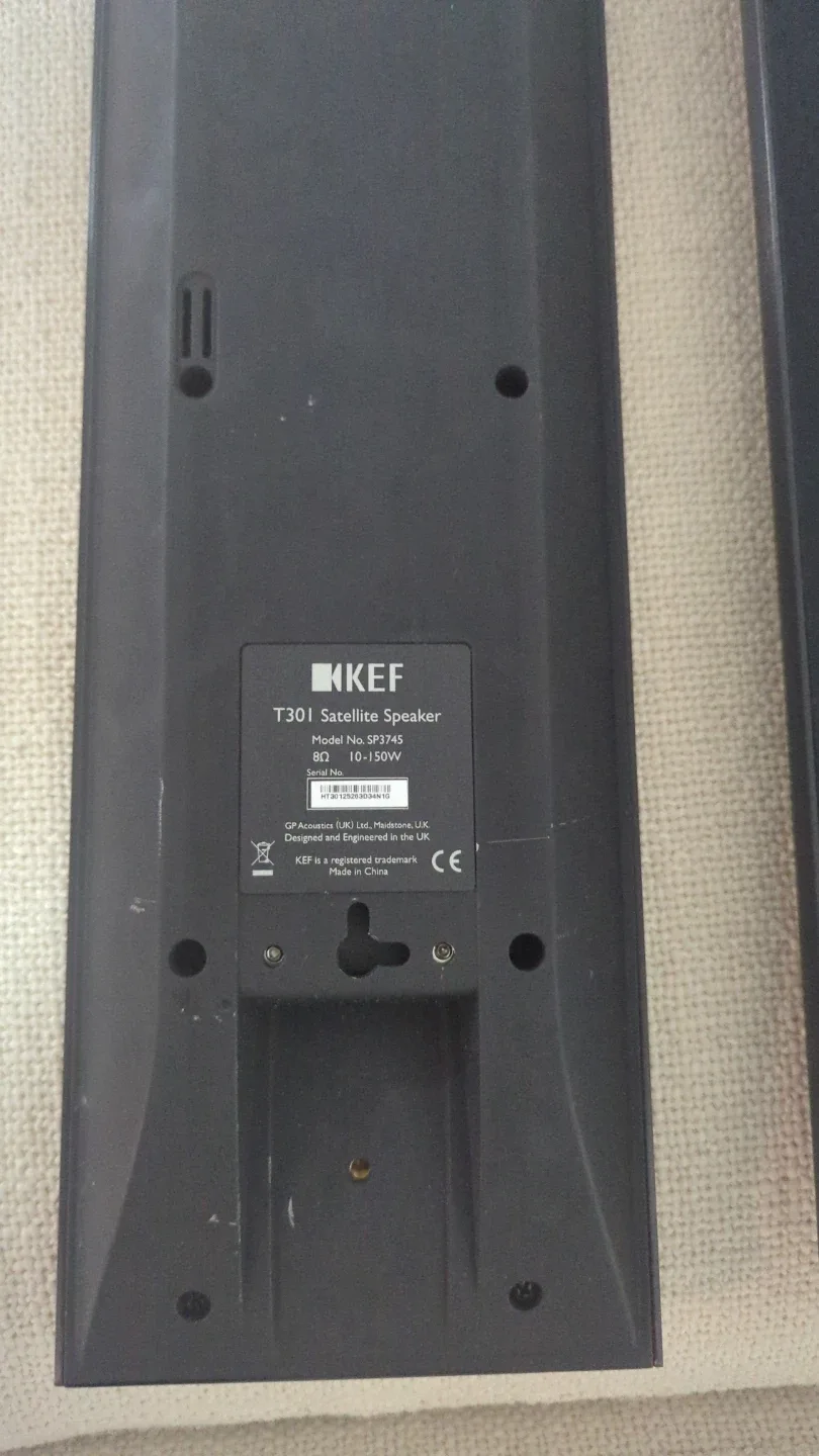 KEF T301 Satellite Speaker - Black image indicator(3)