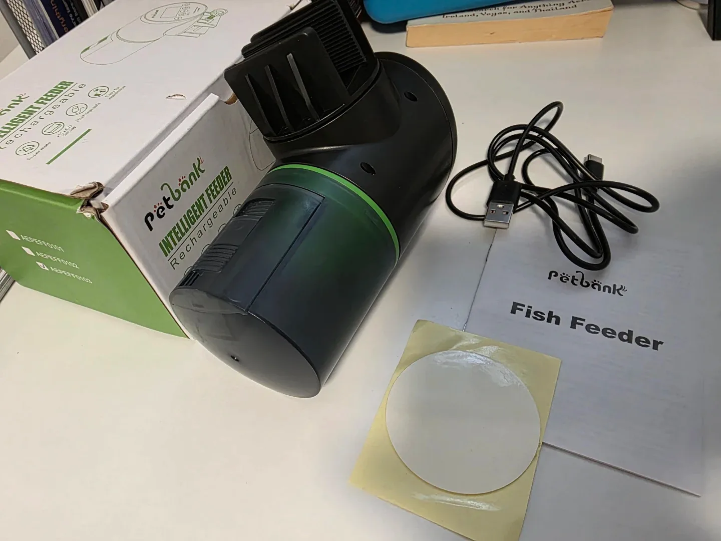 Petbank Intelligent Rechargeable Fish Feeder CY-009 image indicator(5)