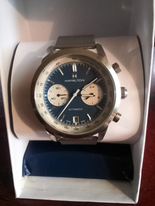 Hamilton Intra-Matic Chronograph Watch - photo 3