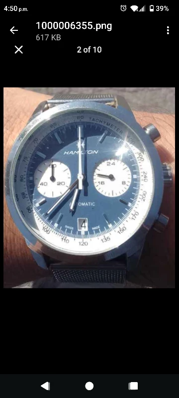 Hamilton Intra-Matic Chronograph Watch - photo 5